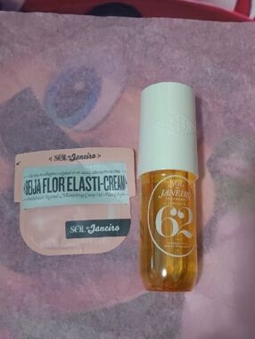 Sol de Janeiro # 62 Fragrance — Body Cream Sample Never Opened Either Of Them.